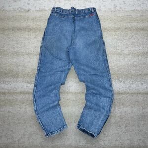 Vintage 90s Jordache Jeans Womens 18 Relaxed Tapered Fit Medium Wash